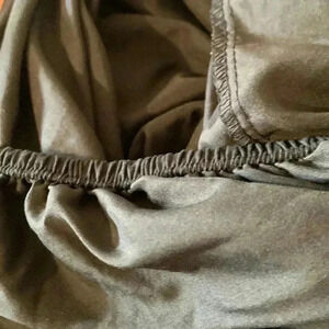 Mainstay black, fitted twin  sheet in lightweight polyester